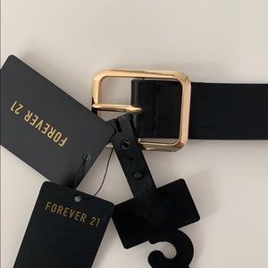 Forever 21 Gold Buckle Belt
